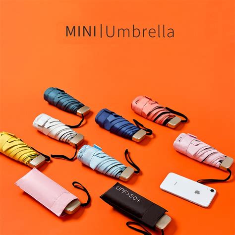 Mini Pocket Paraplu Anti Uv Paraguas Zon En Regen Grandado