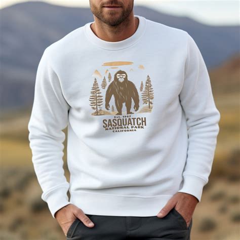 Sasquatch National Park Sweatshirt Bigfoot Sweatshirt Sasquatch