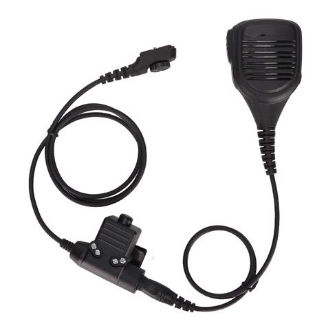 Hand Microphone U94 PTT 7 1mm High Strength Shoulder Speaker Mic With