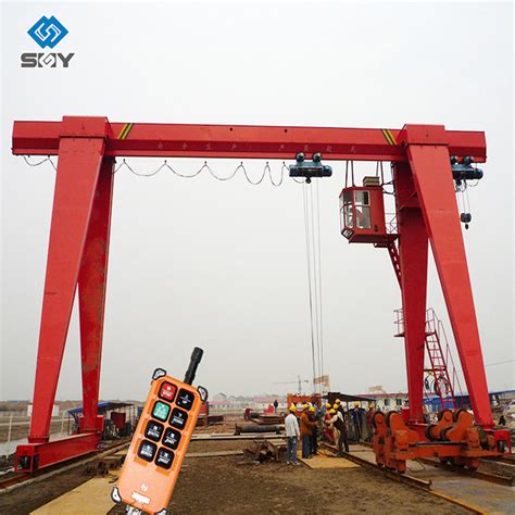 MH Type Single Beam Gantry Crane Box Type