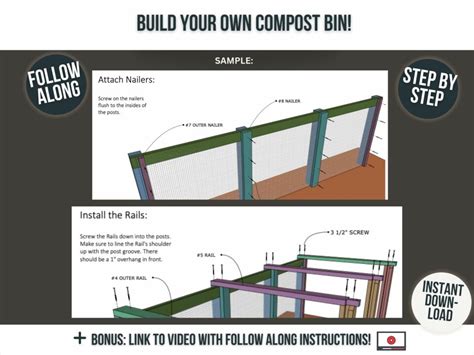 Compost Bin Plans | Wilker Do's