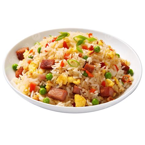 Fried Rice Png With Ai Generated Fresh Healthy Meal Png Transparent