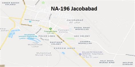 NA-196 Jacobabad Election 2018 – Candidates and Map – Paki Mag