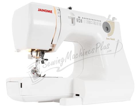 Janome Jem Gold Portable Lightweight Sewing Machine