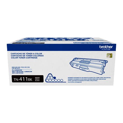 Toner Brother Tn Bk Mfc L Cdw L Cdw Black Pag J