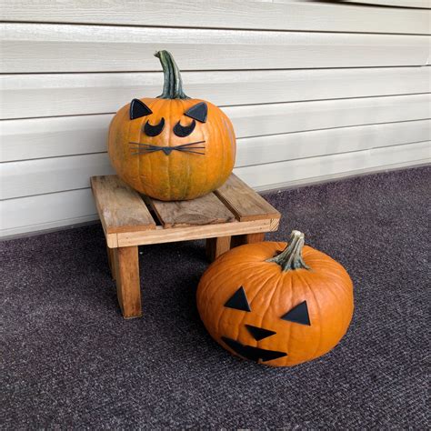 Mr. Pumpkin Head/Jack O Lantern/Scary Pumpkin Face/Kids Halloween Craft ...