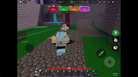 Playing The New Game Mode Skull Drop [roblox Bedwars] Youtube