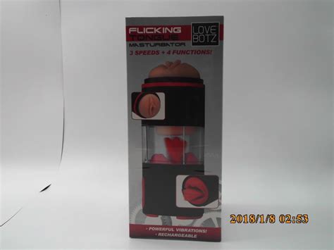 Love Botz Flicking Tongue Vibrating Masturbation Sex Toy Sealed Ebay