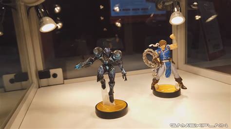 Video Close Up Look At Dark Samus And Richter Smash Bros Ultimate Amiibo