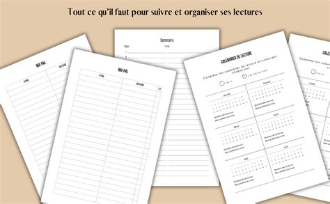 Mon Journal De Lecture Le Carnet De Lecture Minimaliste 200 Fiches De