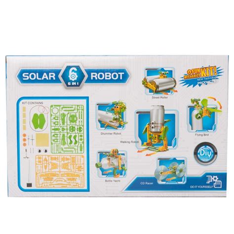 КОНСТРУКТОР НА СОЛНЕЧНОЙ БАТАРЕЕ SOLAR ROBOT 6 В 1 В ОМСКЕ