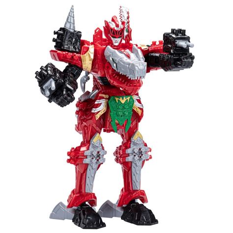 Power Rangers Dino Fury T-Rex Champion Zord Red Action Figure, Morphers ...