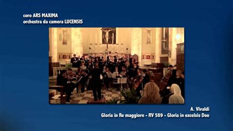 Antonio Vivaldi Gloria RV 589 Gloria In Excelsis Deo Et In Terra