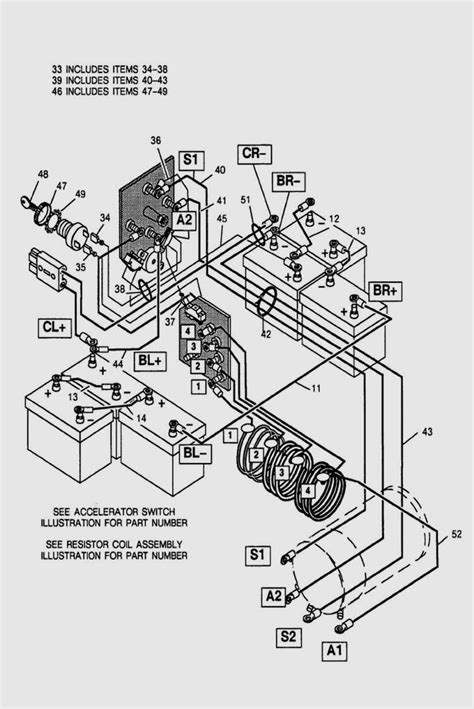 36 Volt Ez Go Golf Cart Wiring Diagram - Cadician's Blog