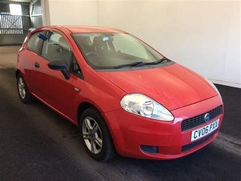 2006 06 Fiat Grande Punto 1 2 Active Petrol 3 Door Manual Metallic