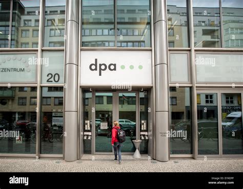 The Building That Houses The Central Editorial Offices Of Dpa Deutsche