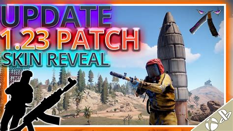 Update 1 23 NOW WIPE DAY PATCH SKIN REVEAL Rust Console PS4