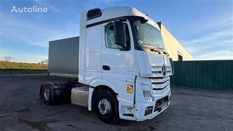 Buy Damaged Mercedes Benz Actros Truck Tractor France Metz Ll