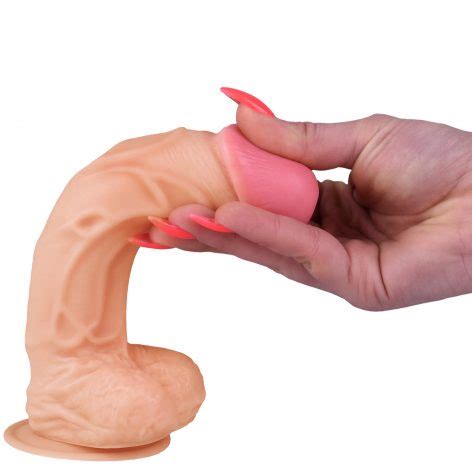 PENIS Z PRZYSSAWKĄ Męskie Dildo DELIKATNY W DOTYKU Sex Shop