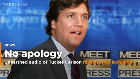 Tucker Carlson Refuses To Apologize For Unearthed Audio Of