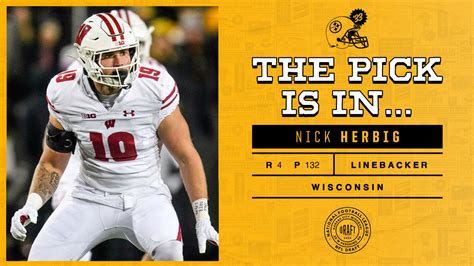 Steelers Select Nick Herbig In The Fourth Round