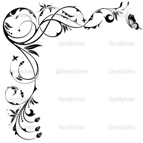 Filigree Corner Border - ClipArt Best