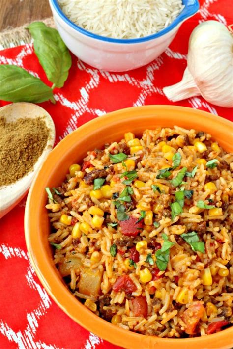 Mexican Chorizo Rice – Must Love Home