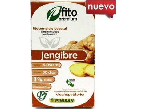 Suplemento Alimentar Pinisan Fito Premium Gengibre C Psulas