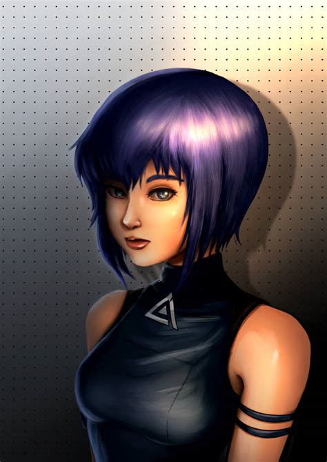 motoko kusanagi  chillstrix  deviantart