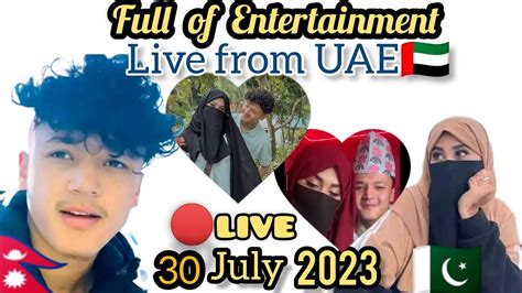 🔴live Aayush🇳🇵and Alizeh🇵🇰ll30 July 2023 Ll In Hindi 😍ll Full Of Entertainment Llbest Couple ️ll