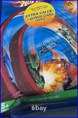 Car Track Set New Sealed Hot Wheels Acceleracers Acceledrome Track Set Cartoon Network