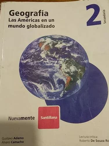 Libro De Geograf A Secundaria Impecable Meses Con Intereses