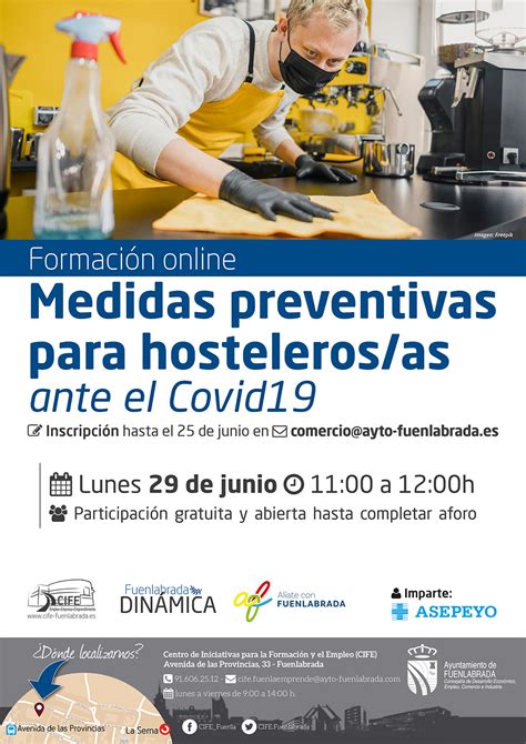 Cartel Medidas Preventivas Asepeyo Centro De Iniciativas Para La