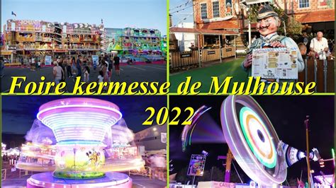 Foire Kermesse 2022 De Mulhouse YouTube