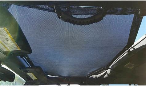 Mesh Sun Shade Bimini Bikini Top For Door Dr Dr Jeep Wrangler JK JKU EBay