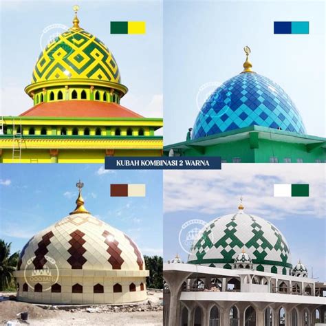 Panduan Memilih Warna Kubah Masjid Yang Ideal Dan Menarik Kontraktor