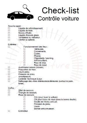 Check Lists D Un D Part En Vacances Tutovoiture