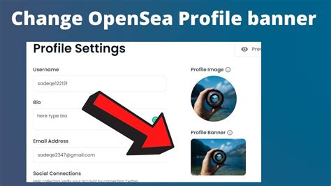 How To Change Profile Banner In Opensea 2022 Change Banner In Opensea