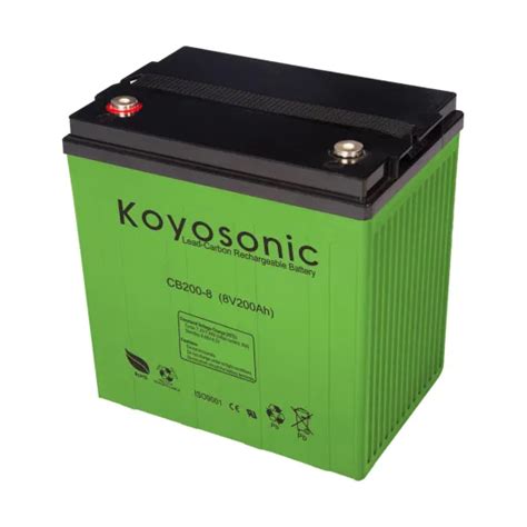 Koyosonic 12v 100ah Lead Carbon Battery Solar Carbon Lead Battery 20