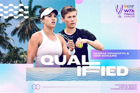 Krawczyk Y Schuurs Aoyama Y Shibahara Se Clasifican Para Las Finales Wta