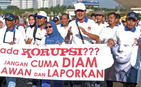 Gerakan Anti Korupsi Antara Foto