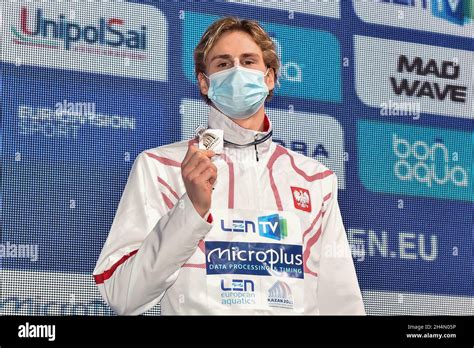 Jakub Majerski POL Poland Bronze Medal 100m Butterfly Men Final Kazan