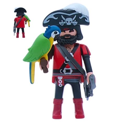 FIGURINE DE PIRATE Playmobil avec perroquet et épée EUR 4 99 PicClick FR