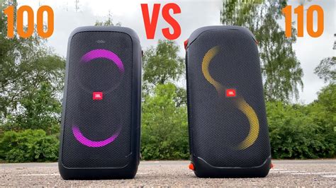 JBL Partybox 100 VS JBL Partybox 110 SOUND TEST YouTube