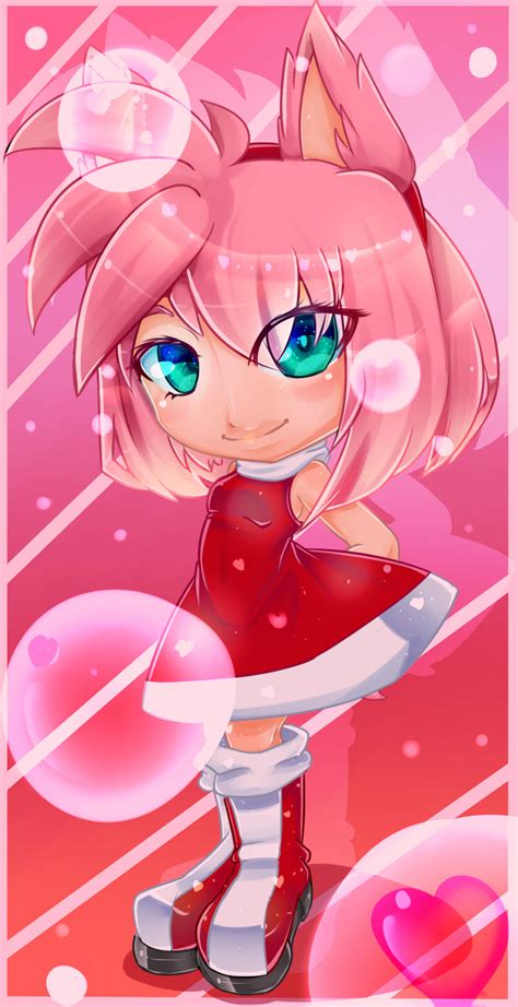 Gijinka Amy Rose By Kaomaou On Deviantart