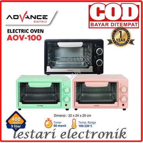 Oven Listrik Advance Aov Oven Listrik Mini Kapasitas Liter