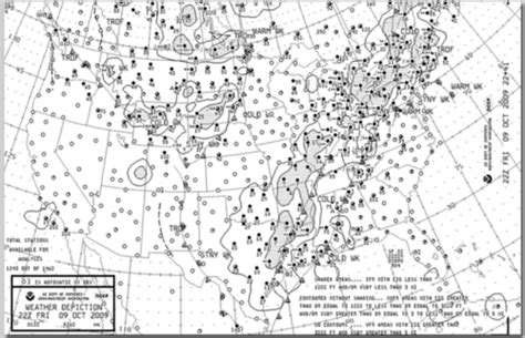 Weather Depiction Chart Flashcards | Quizlet