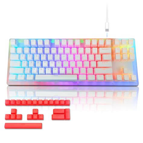 Buy Womeir SK Hot Swappable Mechanical Keyboard TKL Mechanical Keyboard Keyboard White
