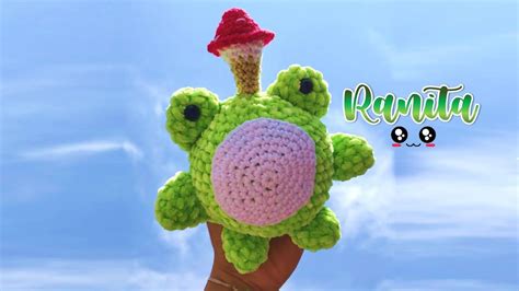 Ranita Amigurumi Crochet Kawaii Con Honguito Tutorial Completo En