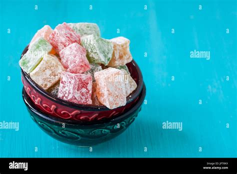 Turkish Delight Lokum Stock Photo Alamy